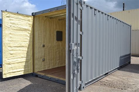 insulated steel storage containers